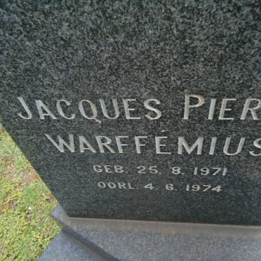 WARFFEMUS Jacques Pierre 1971-1974