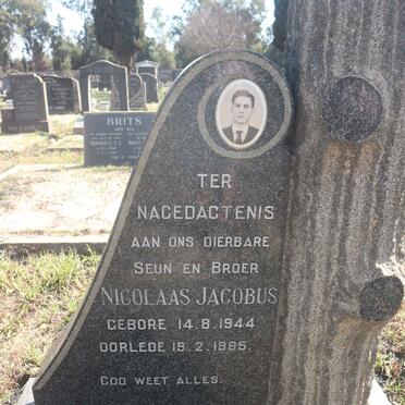 WAAL Nicolaas Jacobus, de 1944-1965