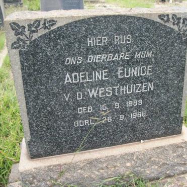 WESTHUIZEN Adeline Eunice, v.d. 1899-1968