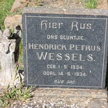 WESSELS Hendrick Petrus 1934-1934