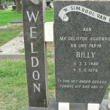 WELDON Billy 1940-1979