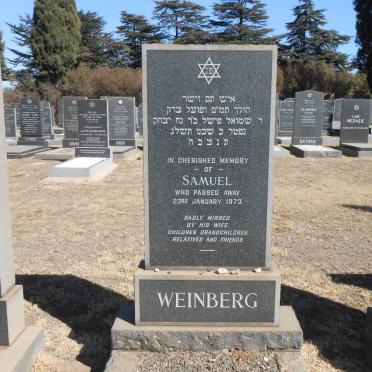 WEINBERG Samuel -1973