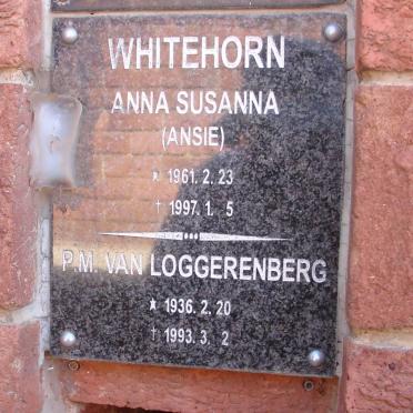 WHITEHORN Anna Susanna 1961-1997