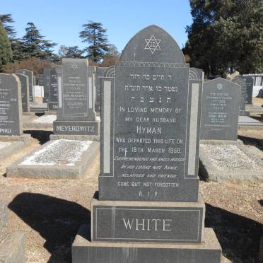WHITE Hyman -1958
