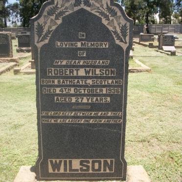 WILSON Robert -1936
