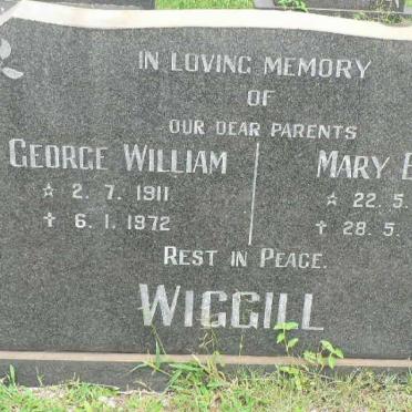 WIGGILL George William 1911-1972 &amp; Mary Emily 1911-1979