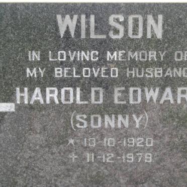 WILSON Harold Edward 1920-1979