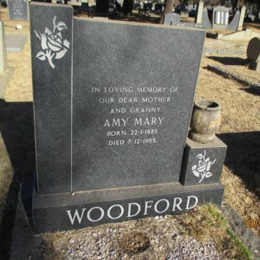 WOODFORD Amy Mary 1885-1955