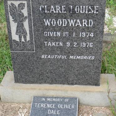 WOODWARD Clare Louise 1974-1976 :: DALE Terence Oliver 1942-1990