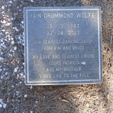 WOLFE Iain Drummond 1943-2003