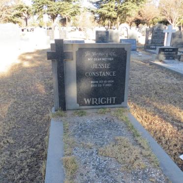 WRIGHT Jessie Constance 1904-1967