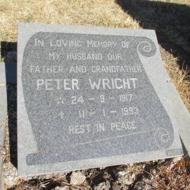 WRIGHT Peter 1917-1993
