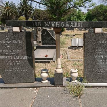 WYNGAARDT John Henry, van 1908-1979 &amp; Gerbrecht Catharina 1906-1994