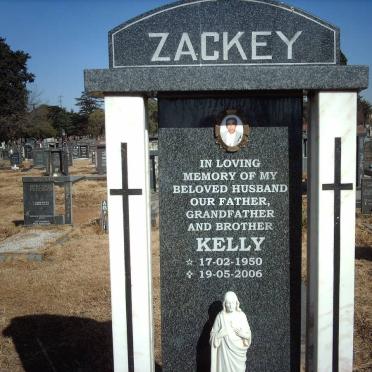 ZACKEY Kelly 1950-2006