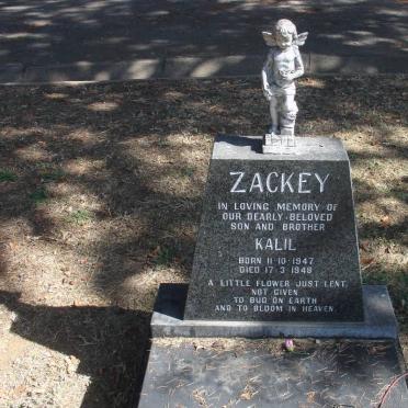 ZACKY Kalil 1947-1948