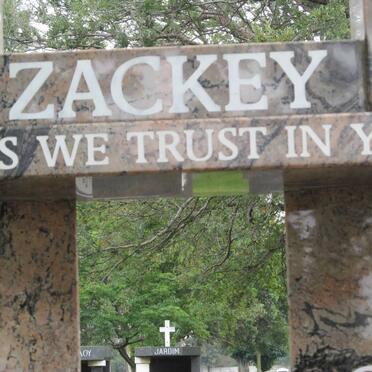 ZACKEY Michael Joseph 1914-1985 &amp; Catherine 1918-1998