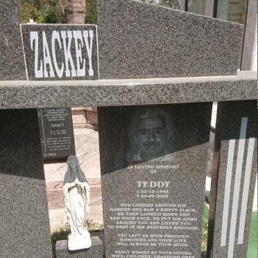 ZACKEY Teddy 1948-2009
