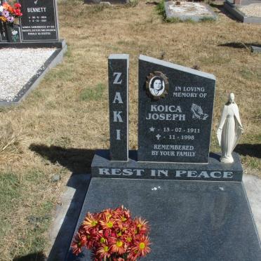 ZAKI Koica Joseph 1911-1998