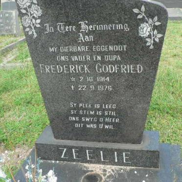 ZEELIE Frederick Godfried 1914-1976