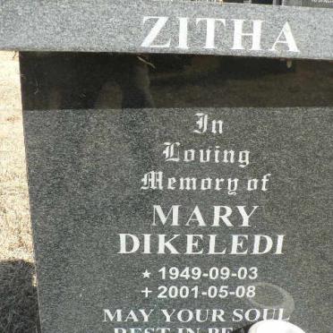 ZITHA Mary Dikeledi 1949-2001