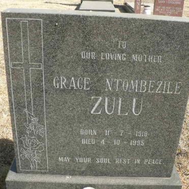 ZULU Grace Ntombezile 1918-1995