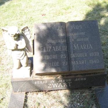 ZWART Elizabeth Maria 1939-1940