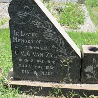 ZYL C.M.G., van 1892-1965