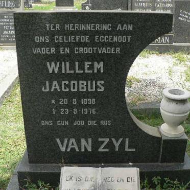 ZYL Willem Jacobus, van 1898-1976