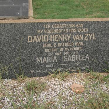ZYL David Henry, van -1955 &amp; Maria Isabella 1882-1974