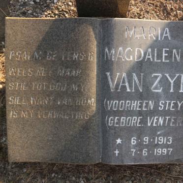 ZYL Maria Magdalena, van formerly STEYN nee VENTER 1913-1997