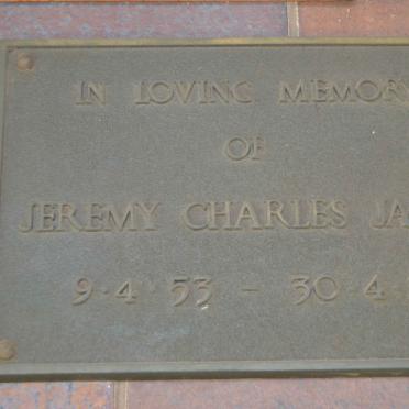 JAGOE Jeremy Charles 1953-1970