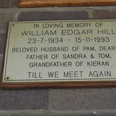 HILL William Edgar 1934-1993