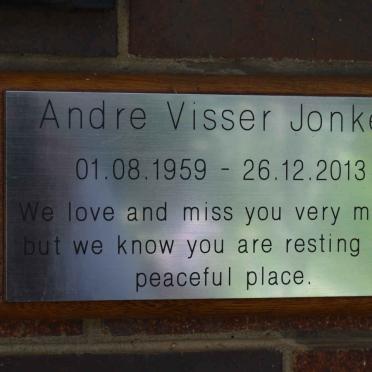 JONKER Andre Visser 1959-2013