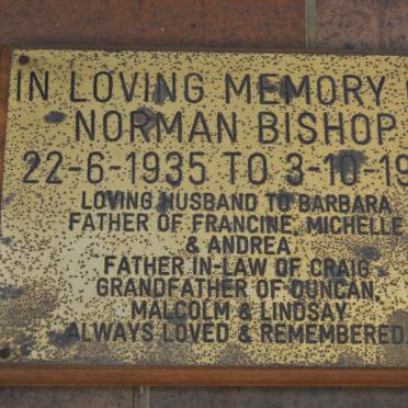 BISHOP Norman 1935-1991