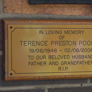 POOLEY Terence Preston 1946-2008