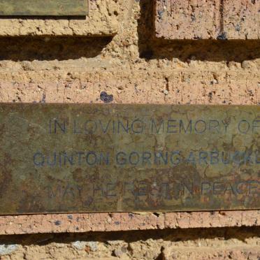 ARBUCKLE Quinton Goring