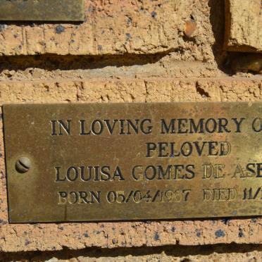 ASCENCAO Louisa Gomes, de 1967-1990