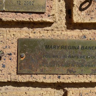 BANEK Mary Regina