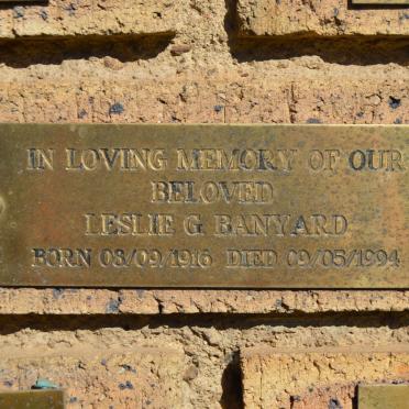 BANYARD Leslie G. 1916-1994