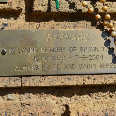 BARNARD Shaun Thomas 1979-2004