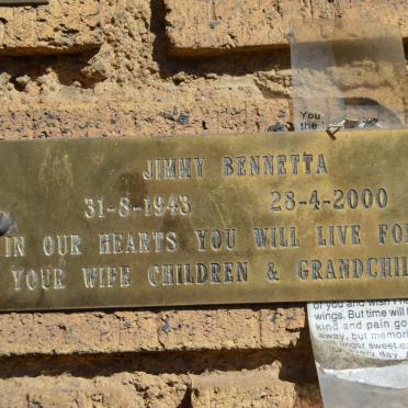 BENNETTA Jimmy 1943-2000