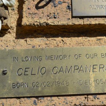 CAMPANERUTE Celio 1948-2005