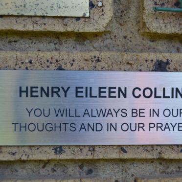 COLLINS Henry Eileen