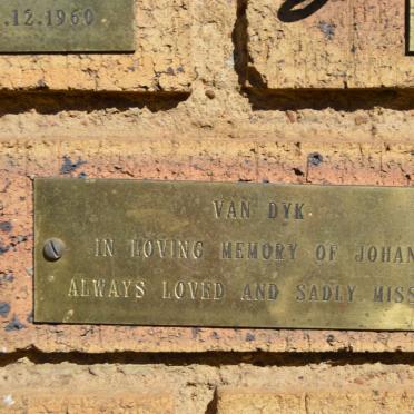 DYK Johan, van