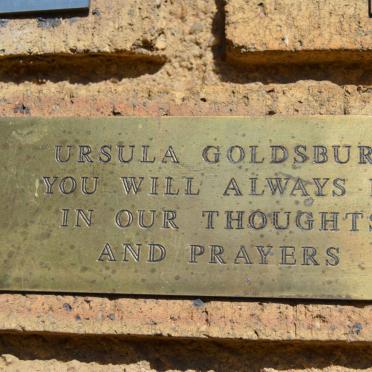 GOLDSBURY Ursula