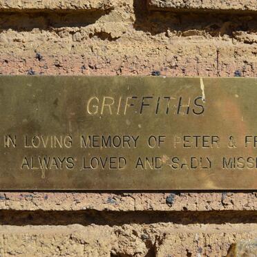 GRIFFITHS Peter &amp; Freda