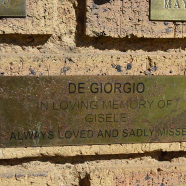GIORGIO Gisele, de
