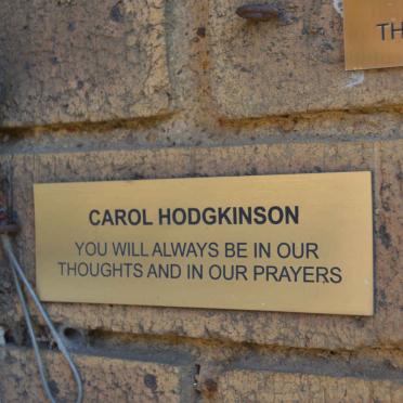 HODGKINSON Carol
