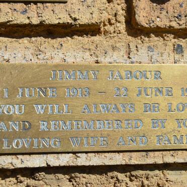 JABOUR Jimmy 1913-1978