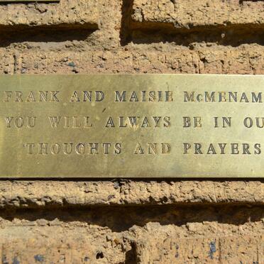McMENAMIN Frank &amp; Maisie